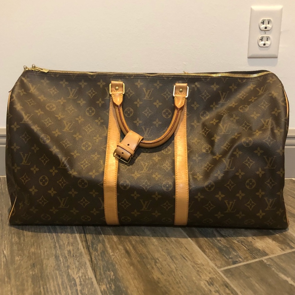 Louis Vuitton Keepall 55 Overnight Bag